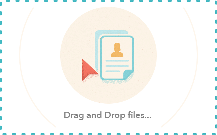 Drag and Drop files