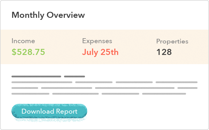 Monthly overview